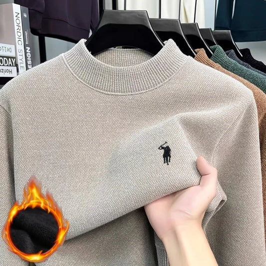 Warmes Reitstickpullover Design